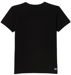 Футболка для мальчика теннисная Lacoste Boys SPORT Tennis Technical Jersey Oversized Croc T-Shirt - black/orange