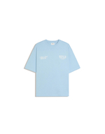 Мужская футболка boxy fit с коротким рукавом и принтом, арт. 3249/734 - BERSHKA
