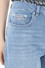 Джинсы MARC AUREL 1637 голубой mom-fit