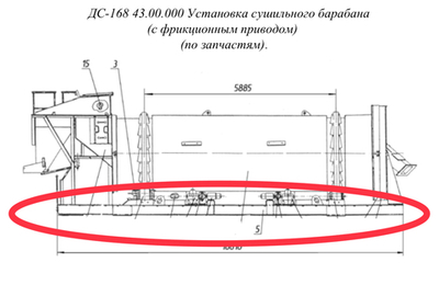 ДС-168 43.15.000 Рама
