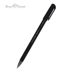 Ручка шариковая 0.5мм, синяя "Black. SlimWrite" (Bruno Visconti)