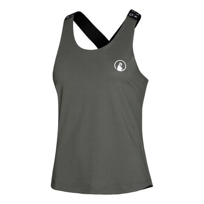Женская теннисная майка Quiet Please Serve & Volley Tank Top Women - Khaki, Black