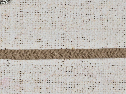 Лента киперная, хлопок, ш. 1 см, песочный