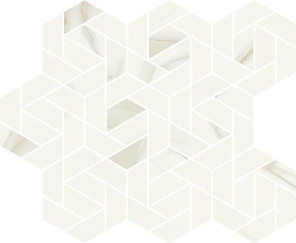 Мозаика Metropolis Calacatta Gold Mosaico Icon (620110000152)