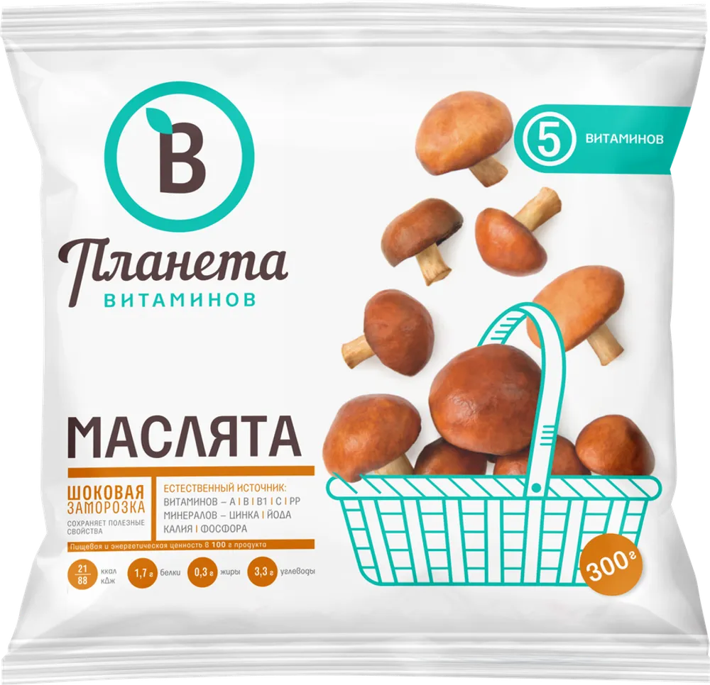 Маслята "Планета витаминов" 300 г