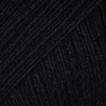 Пряжа Люблю вязать Брусника носочная / уп.3 мот. по 100 г, 400 м, 990 черный