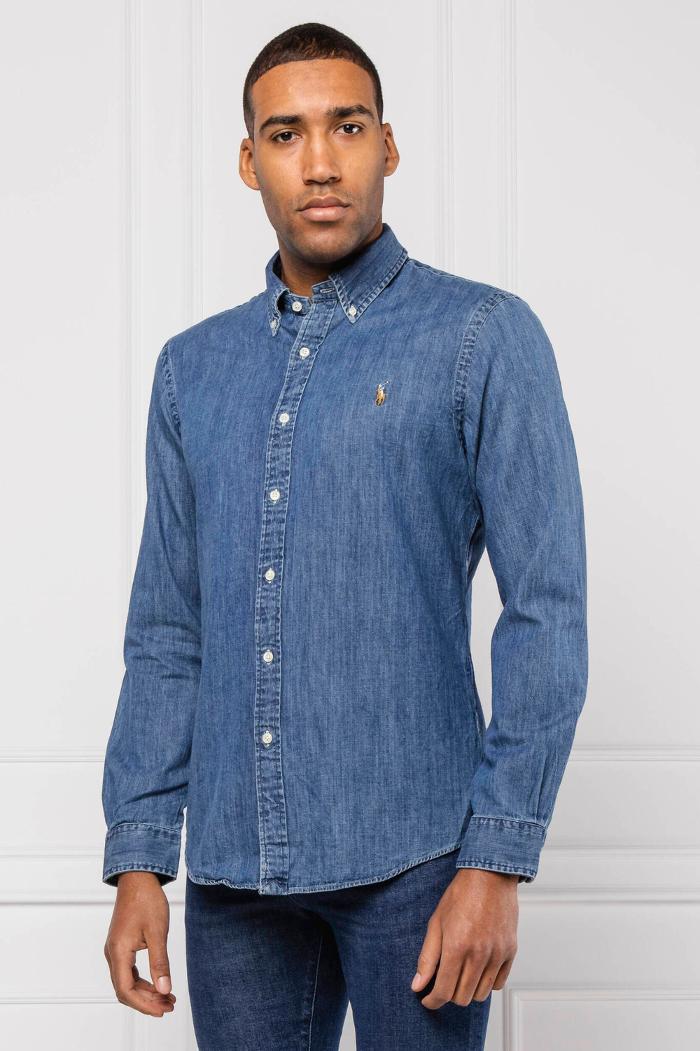 Рубашка POLO RALPH LAUREN - голубой(710548539)