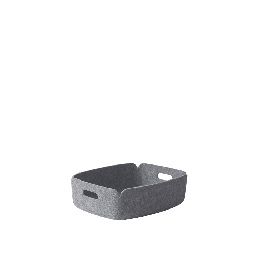 Лоток MUUTO полимерный войлок/grey 400х300х120h коллекция Restore Tray