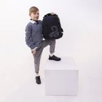 Ранец BRAUBERG LUMINOUS, 2 отделения, с брелоком, "Scorpio", СВЕТЯЩИЙСЯ РИСУНОК, 38х29х16 см, 271368
