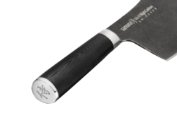 Топорик кухонный 18см Samura Mo-V Stonewash SM-0040B/K