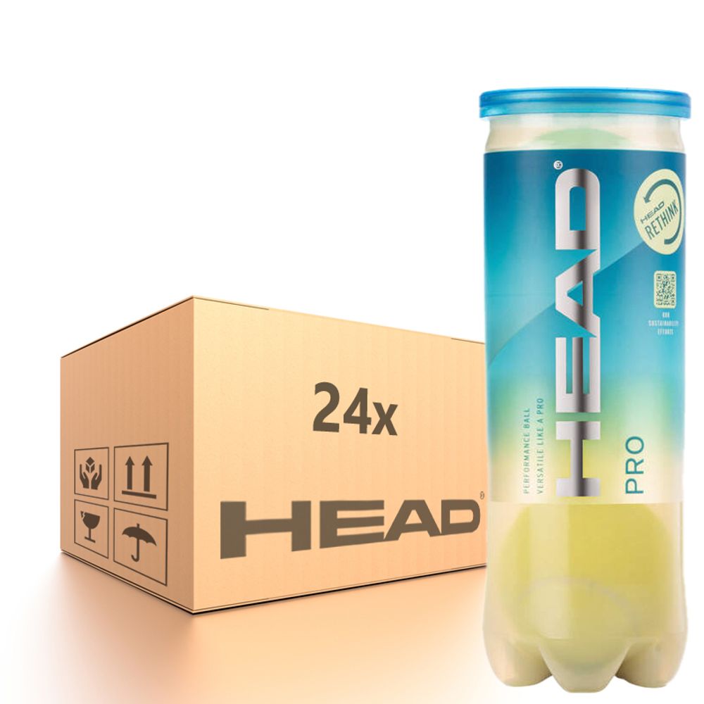 Упаковка теннисных мячей Head Pro - 24 x 3B