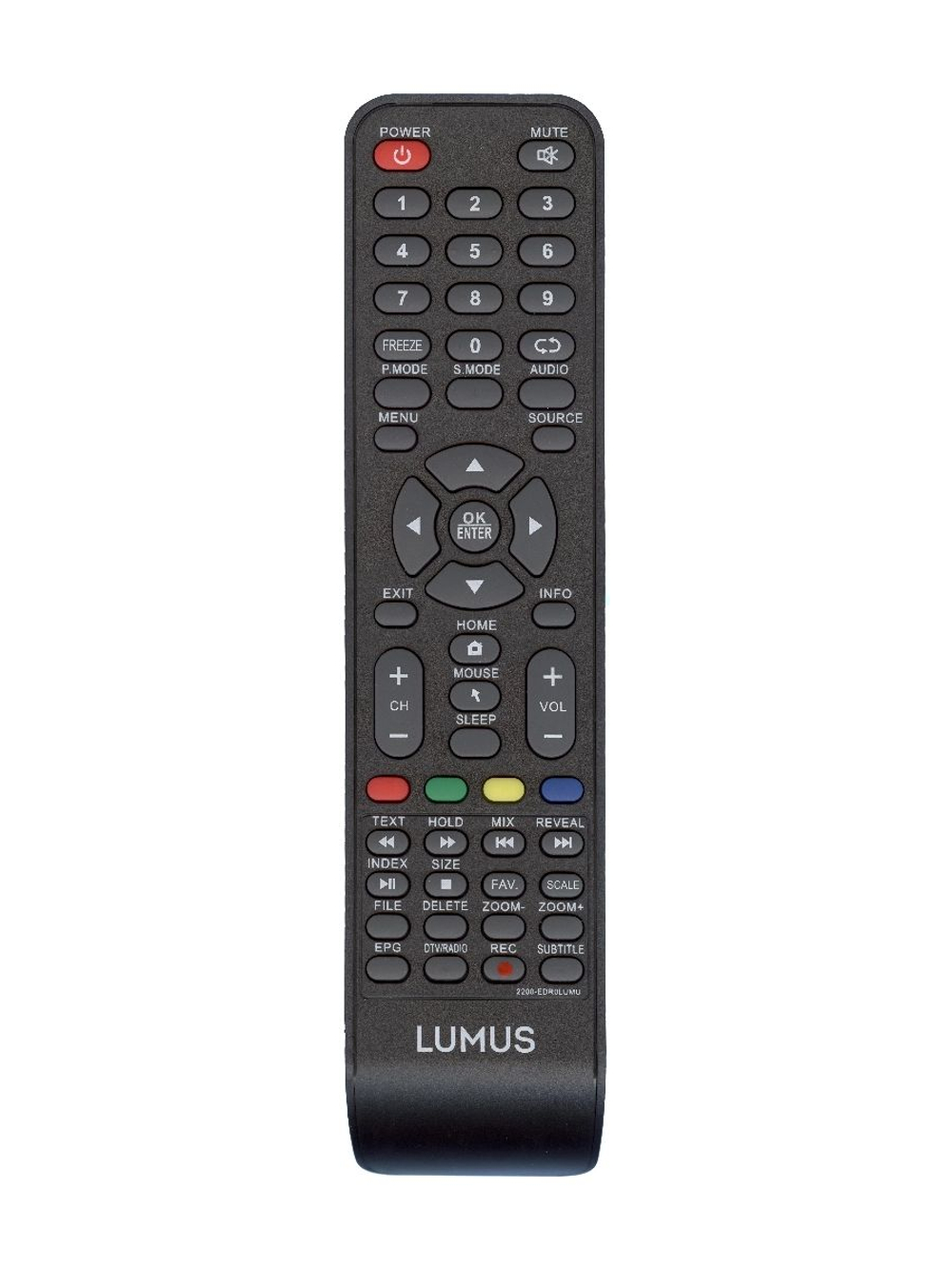 Пульт LUMUS 2200-EDR0LUMU оригинальный / AKAI 2200-EDROAKAI оригинал