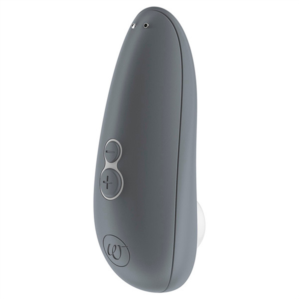 Серый бесконтактный клиторальный стимулятор 11,7см Womanizer Starlet 3 Gray WZ231SG6