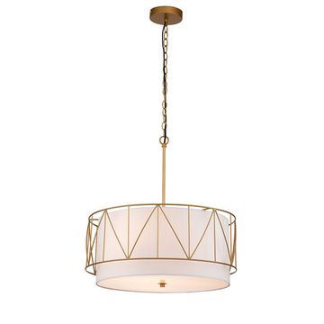 Подвесной светильник 3*E27 V000274 золото Charme Indigo