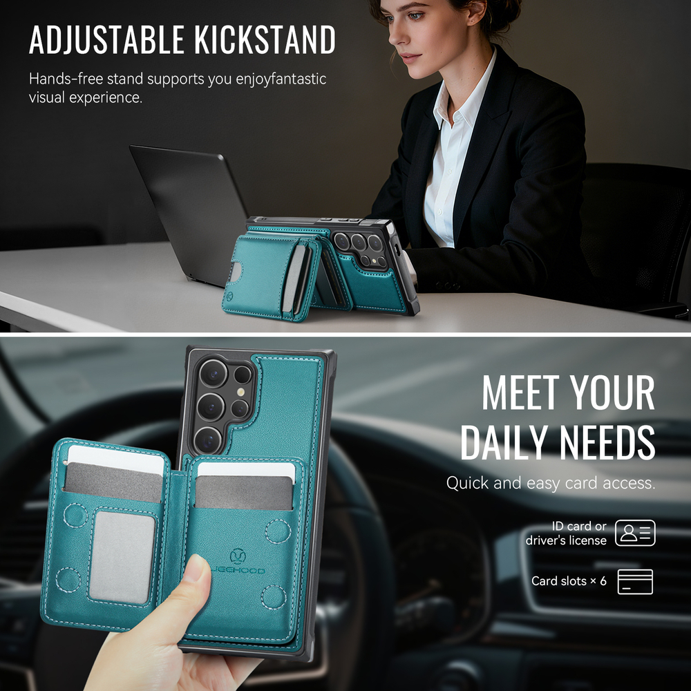 Чехол CaseMe Cardholder 2 in 1 Samsung Galaxy S25 Ultra
