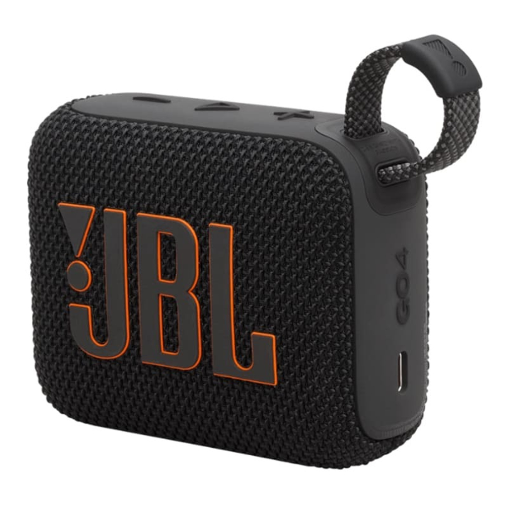 Портативная колонка JBL Go 4 Black, черный