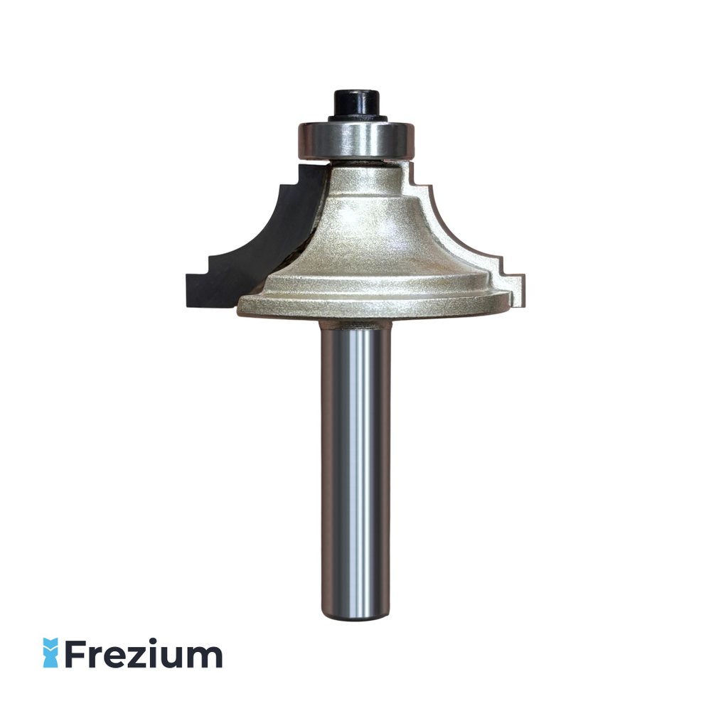 Калевочная фреза по дереву "Frezium" (38x8x16 R8; FF-381-8) Калевочная фреза по дереву "Frezium" (38x8x16 R8; FF-381-8)