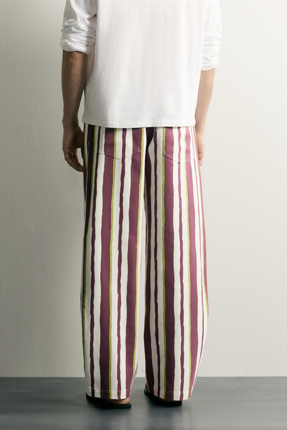 БРЮКИ STRAIGHT FIT В ПОЛОСКУ — ZARA · 2008/172