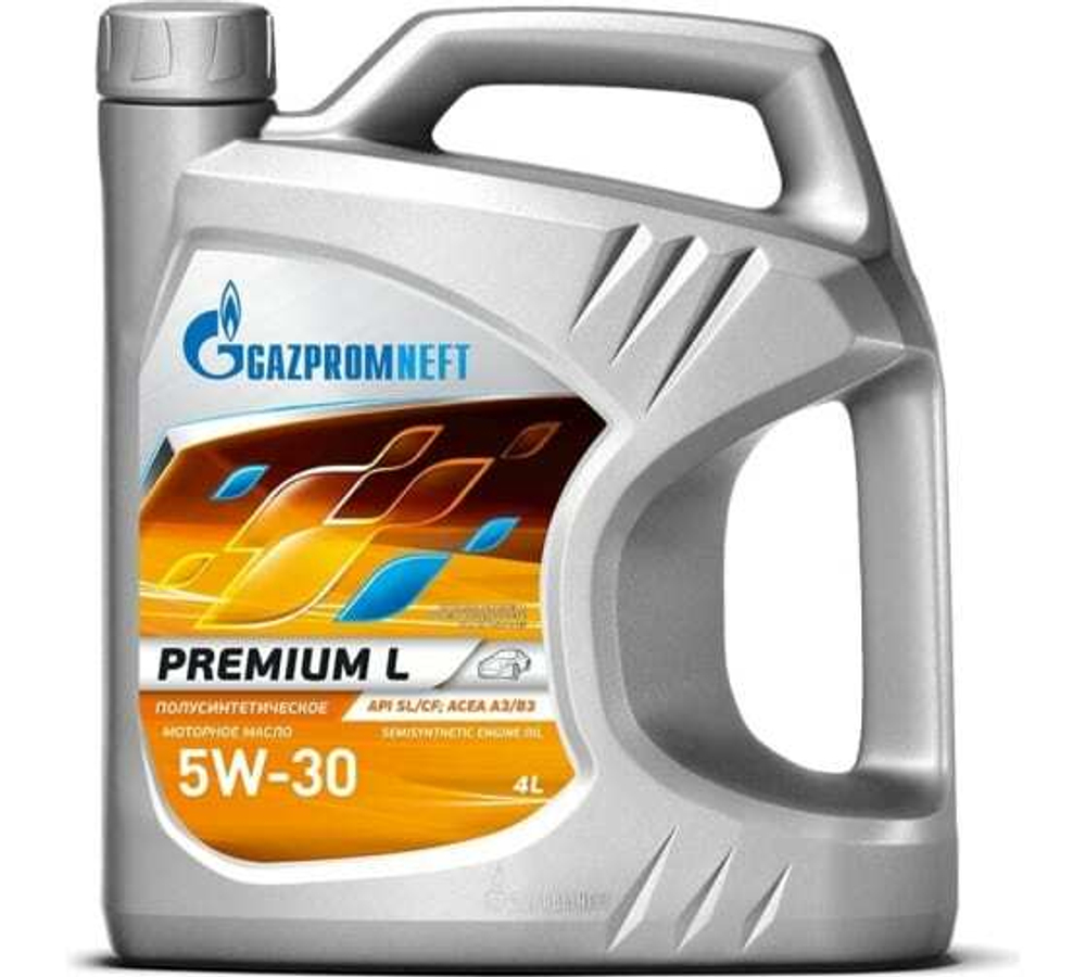 Масло Газпромнефть Premium L 5W30 (4л) п/синтетика