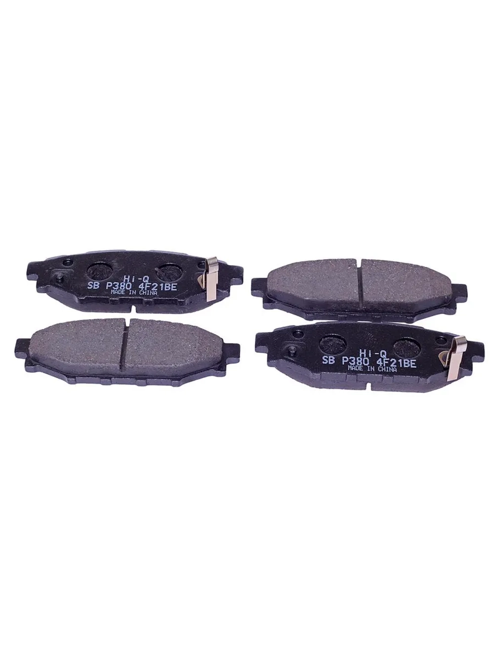 Колодки тормозные SUBARU Forester (08-),Legacy (05-09),Outback (08-) задние (4шт.) SANGSIN
