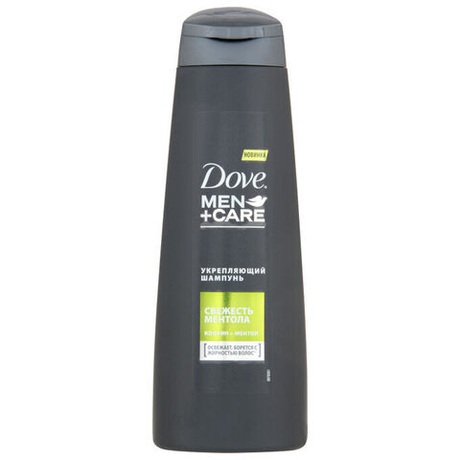 DOVE Men+Care Шампунь-кондиционер 2в1 «Свежесть ментола», 380 мл (30628)