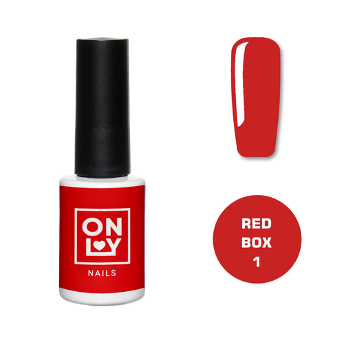 Гель-лак OnlyNails Red Box №1, 10 мл