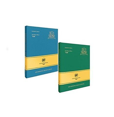 Альбом Golden Child - Miracle 2nd Mini Album 2 Version SET