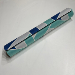 Коврик для йоги Cube Blue 183*61*0,3 см из микрофибры и каучука