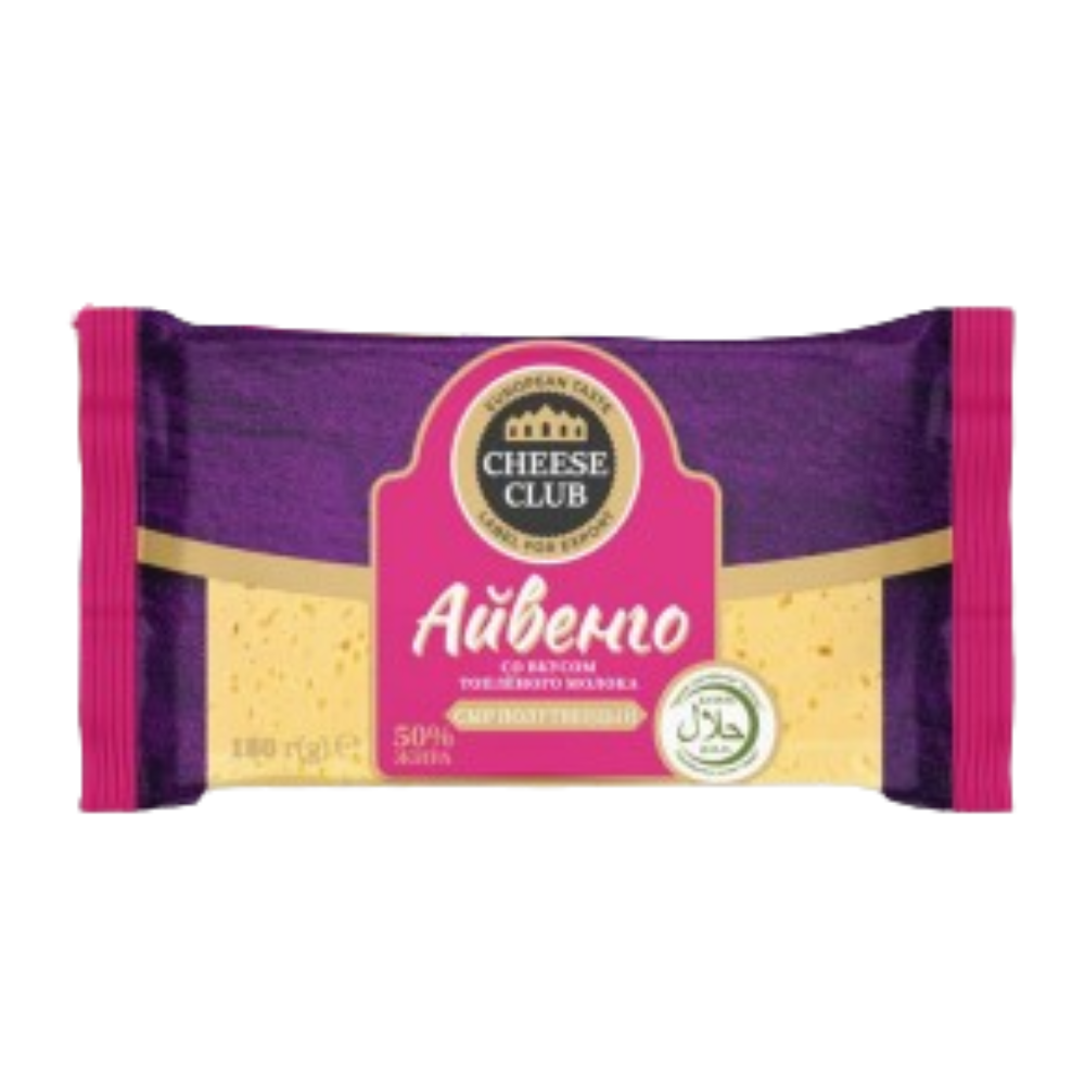 Сыр CHEESE CLUB Айвенго 50% 180 гр