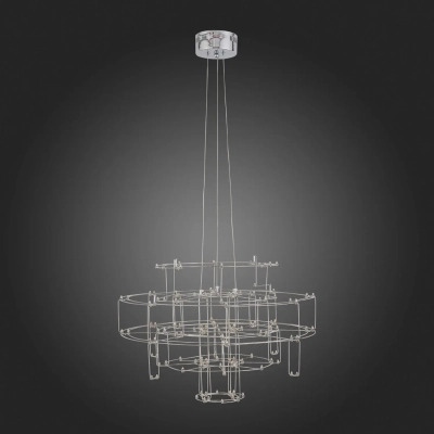 SL798.103.64 Люстра подвесная ST-Luce Хром/Хром LED 64*0,2W 3200K