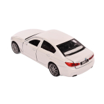 Модель ин. мет. "BMW 5-ER sedan M-Sport" 12см, двери, багаж, бел, коробка 5ER-12-WH (Технопарк)