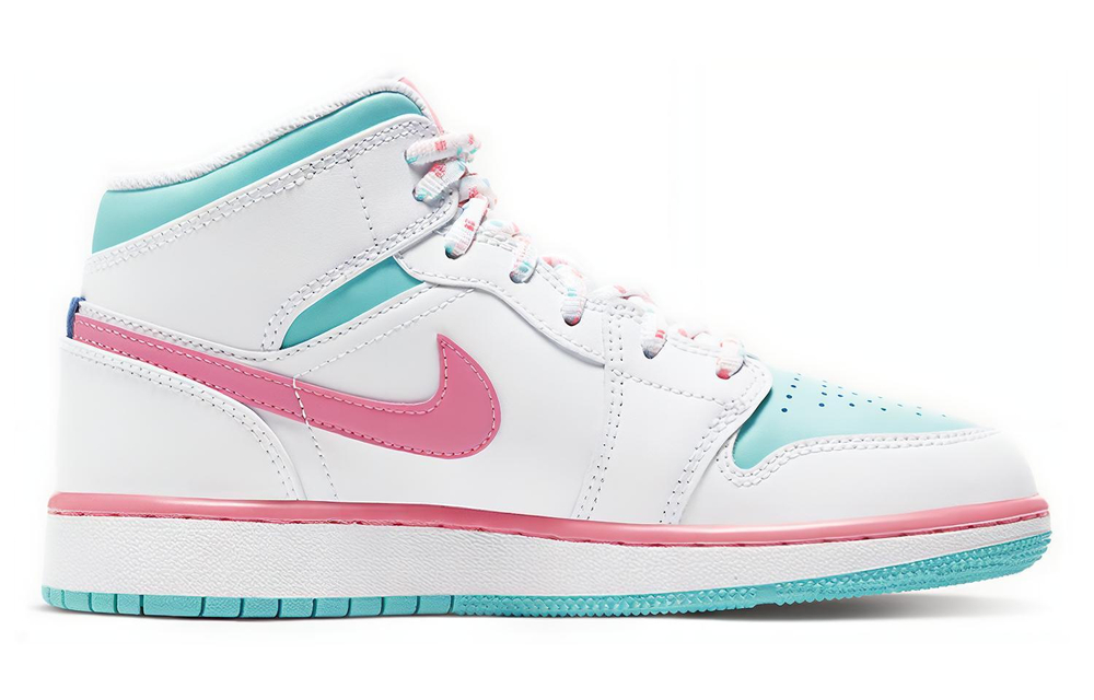 Jordan 1 Mid GS Digital Pink
