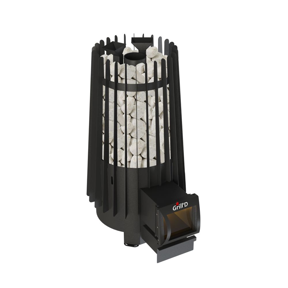 Дровяная банная печь Grill'D Cometa Vega 180 Long 2025
