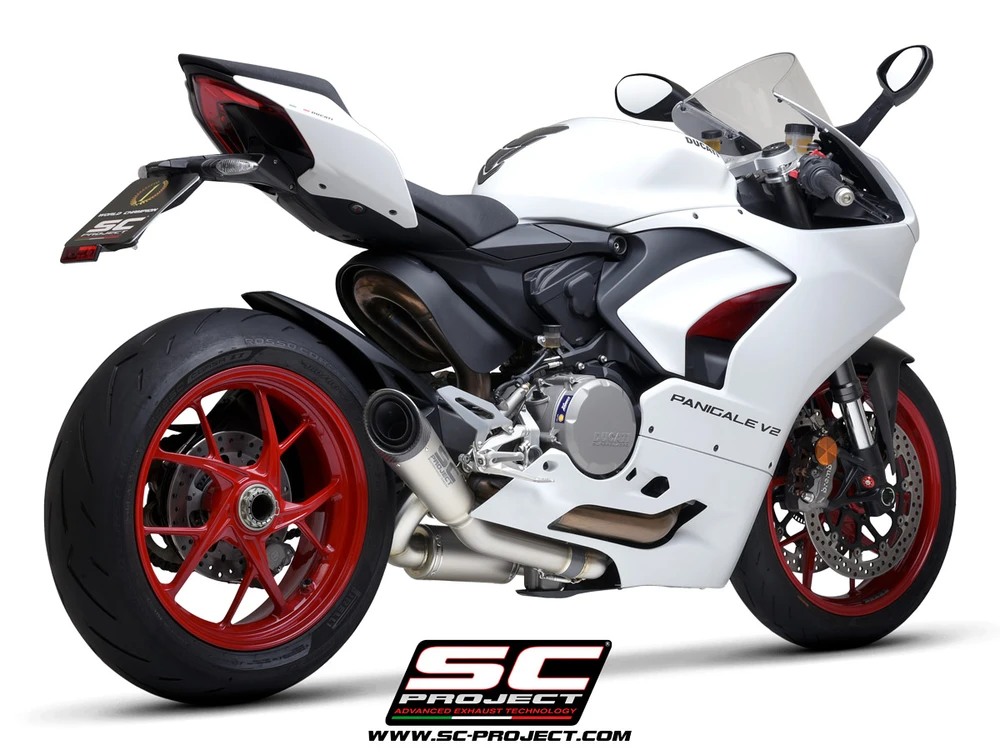 Выхлопная система SC-Project 2-1 Half-system, S1 titanium