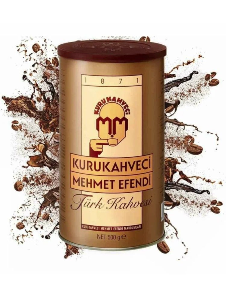 Кофе молотый Kurukahveci Mehmet Efendi банка 500 г 2 шт