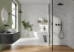 Марбл мат бел низ 02 / Marble matt white wall 02  300х900 (1-й сорт)