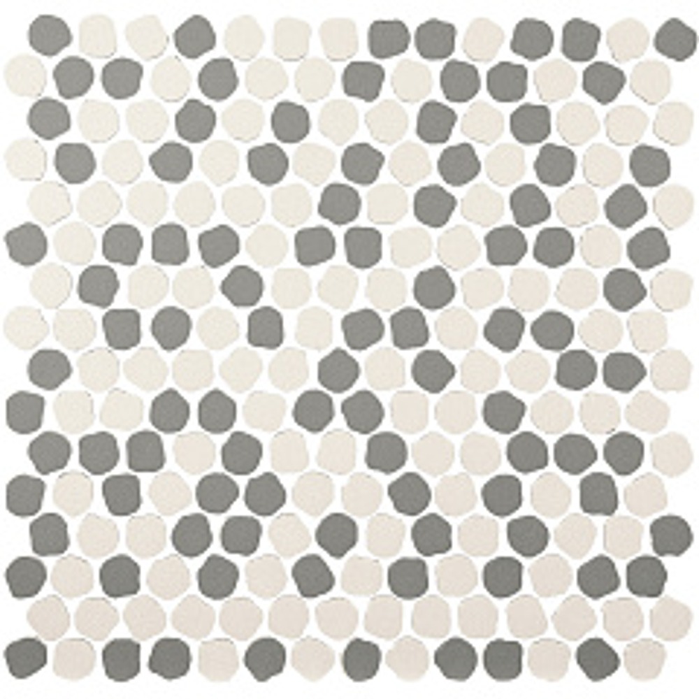 Мозаика / Керамогранит DECORATORI BASSANESI BONBON Mix A: White / Ardesia 30,5x30,5 арт. BONBONMIXA