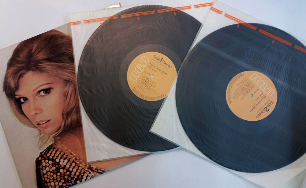 Винтажная виниловая пластинка LP Nancy Sinatra This Is Nancy Sinatra (Japan 1972)