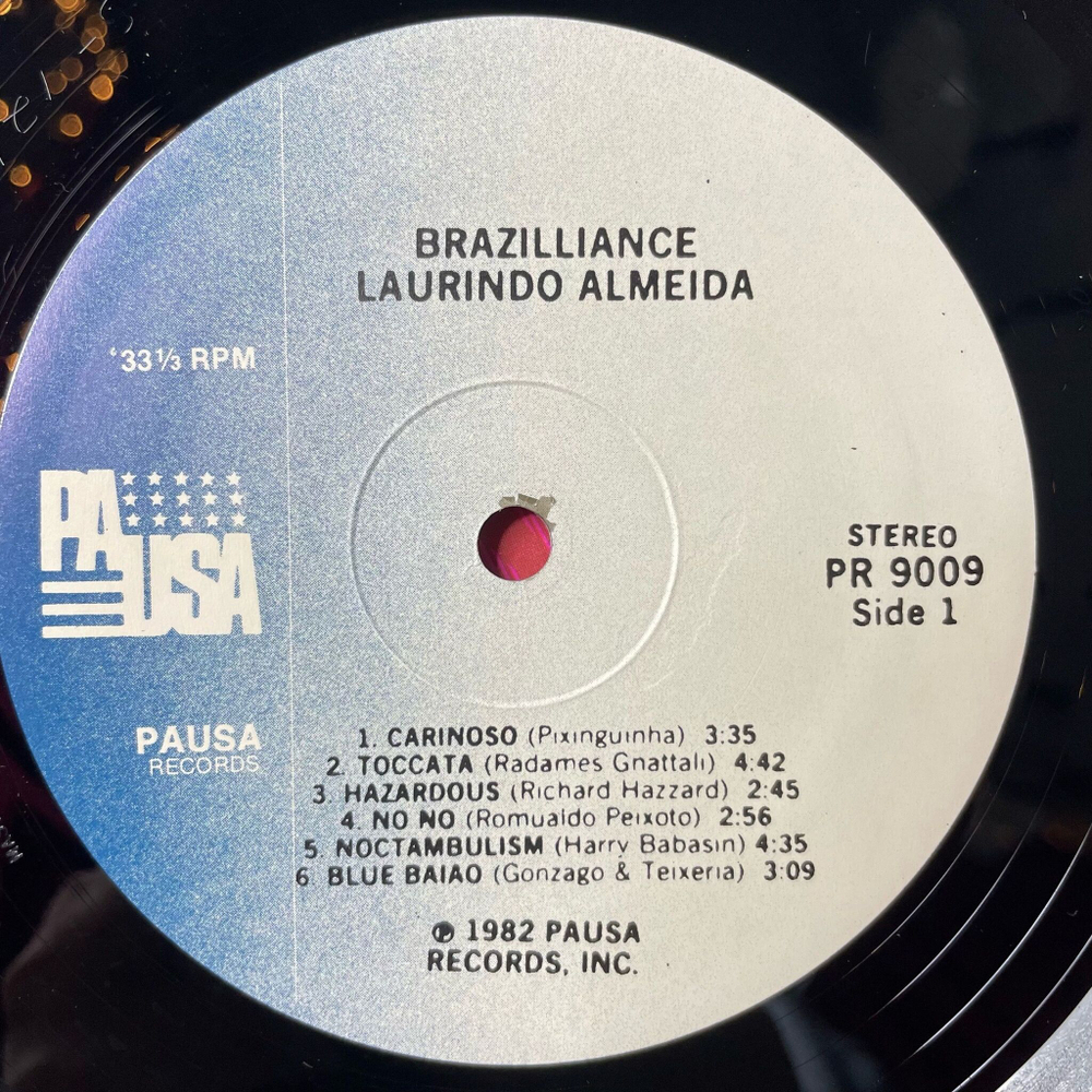 Винтажная виниловая пластинка LP Laurindo Almeida Featuring Bud Shank Brazilliance (USA 1982)