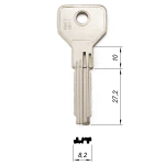 CI25_C25_CS146 (27/10х8.2х3.0) ASIX CISA Китай