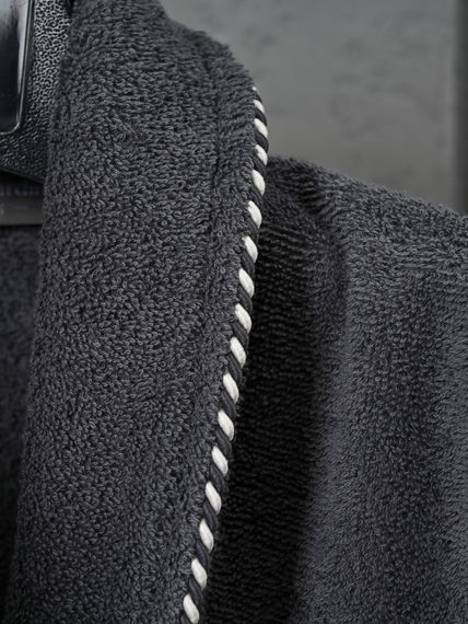 Набор махровый халат мужской и женский с полотенцами PIERRE CARDIN