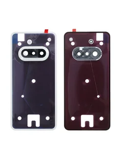Задняя крышка для Nothing Phone (3a) со стеклом камеры, белая (White)