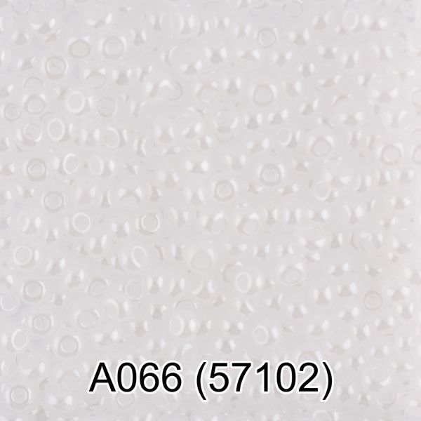 Бисер Gamma 10/0 (2.3 мм), 50 г (10х5 г), 1-й сорт A066 белый, 57102, круглый 1