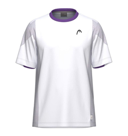 Мужская футболка Head Slice - white/purple