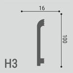 Плинтус Н 3
