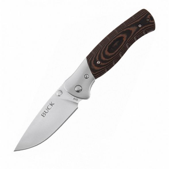 Цена наНож складной 835 Small Selkirk™ - BUCK 0835BRS, сталь 420НС, рукоять микарта