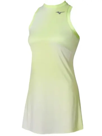 Теннисное платье Mizuno Tennis - lime pulp