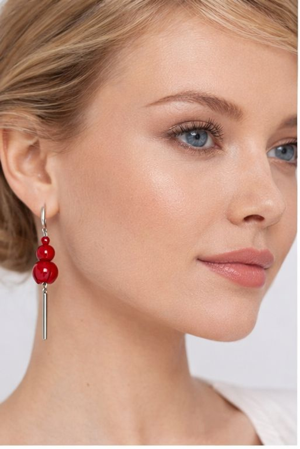 Серьги из муранского стекла