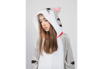 Кигуруми Funfur Серый кот XL