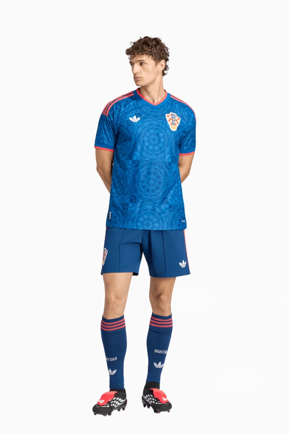 Футболка adidas Originals Croatia 2026 Away Authentic - синий